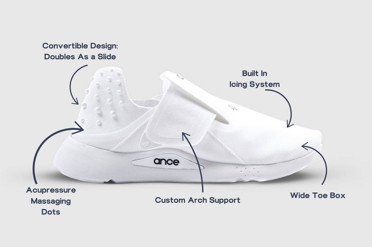 Santorini White - Recovery Sneakers