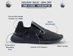 Oslo Black - Recovery Sneakers