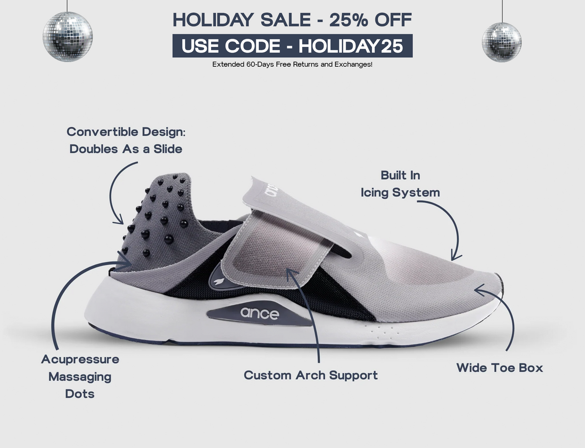 San Francisco Grey - Recovery Sneakers