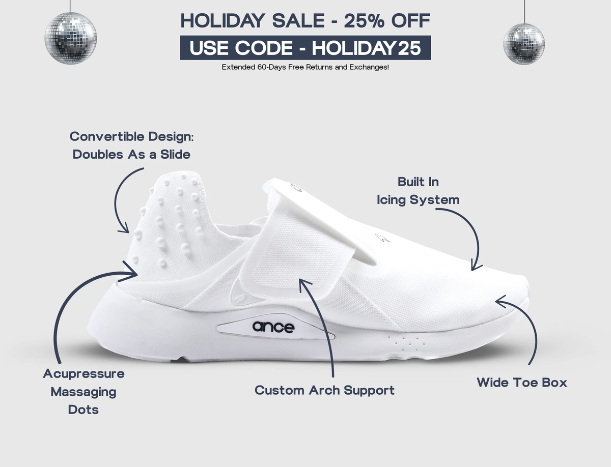 Santorini White - Recovery Sneakers