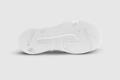 Recovery shoe with a white EVA sole