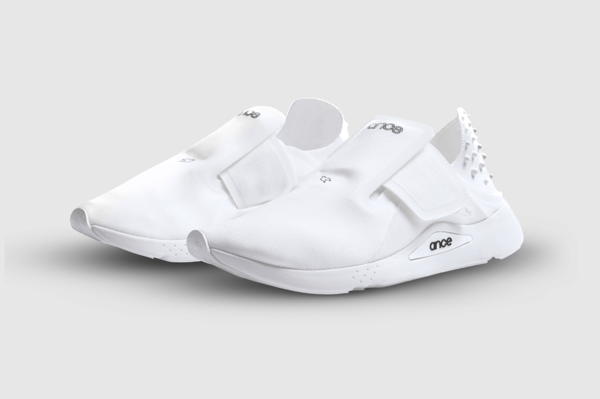 Ance Santorini – All-White Premium Recovery Shoes