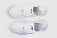 Santorini recovery sneakers with a sleek, minimalist design crafted to help relieve foot pain