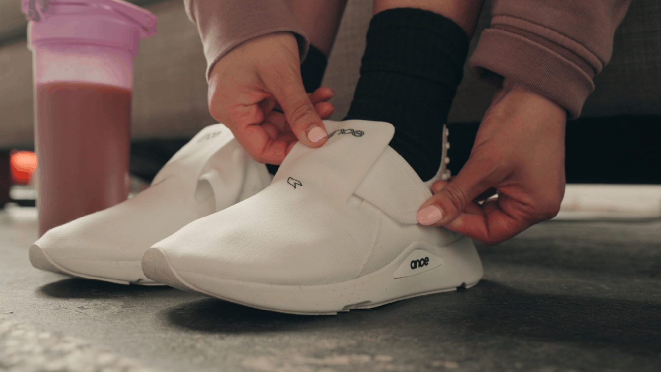 Ance Santorini recovery shoes for post-workout and training recovery